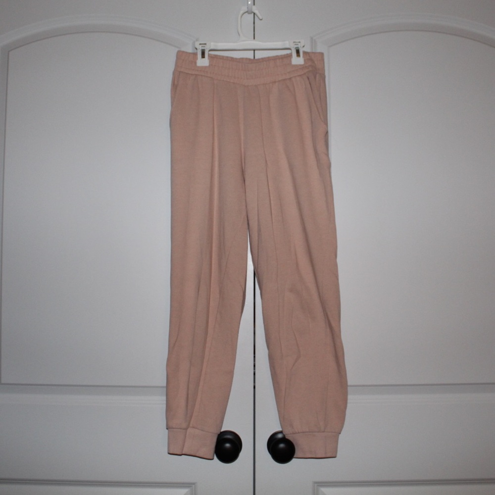 Pink jogger sweatpants
